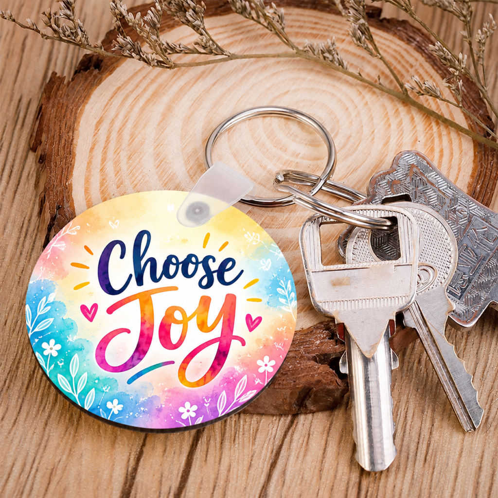Custom MDF Keychains (2 Piece Pack)