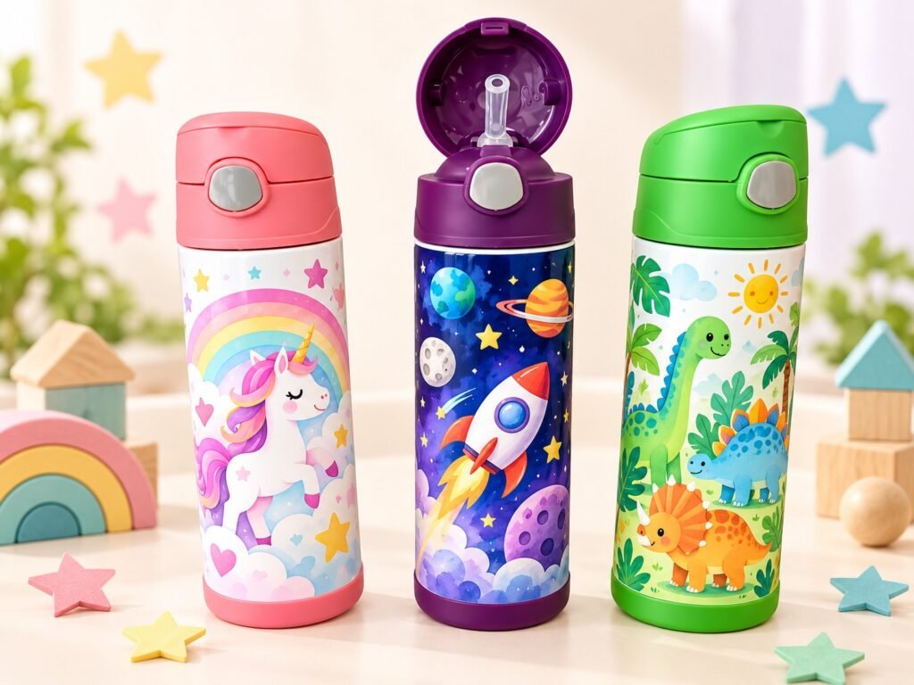 Personalized 12 oz Kids’ Tumbler with Handle