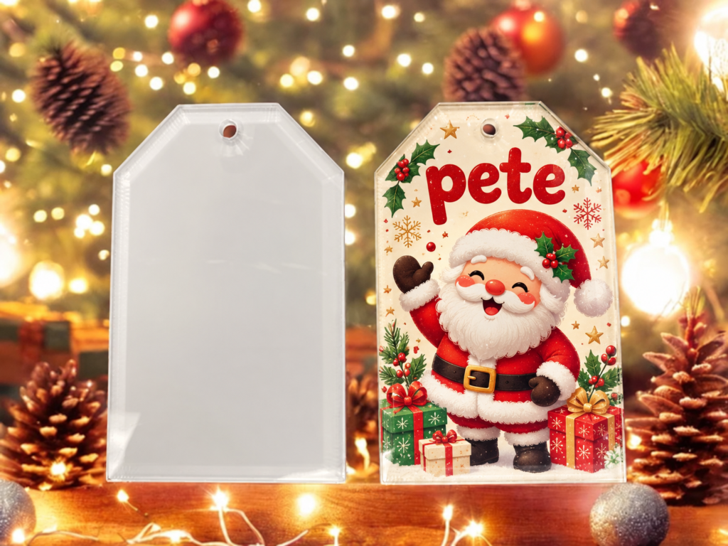 Custom Acrylic Ornament (2 pc pack)